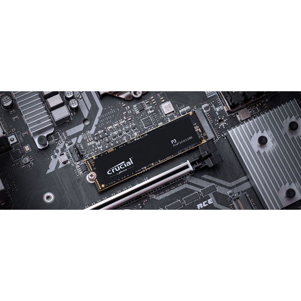 Disque Dur SSD Nvme M.2 M Key Crucial P3 PCIe 3.0 1TB