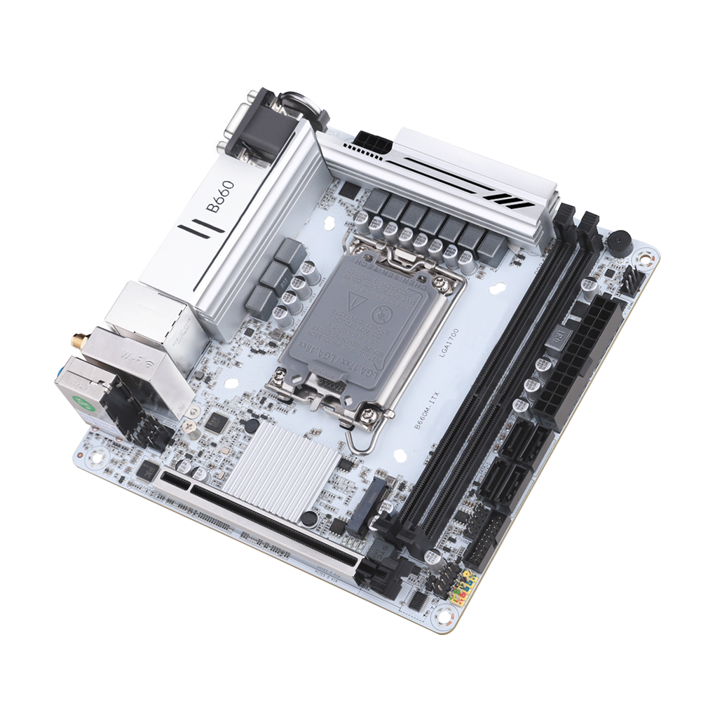 Carte Mère B660M-ITX D4 Wifi 6E Pour Intel Socket LGA1700