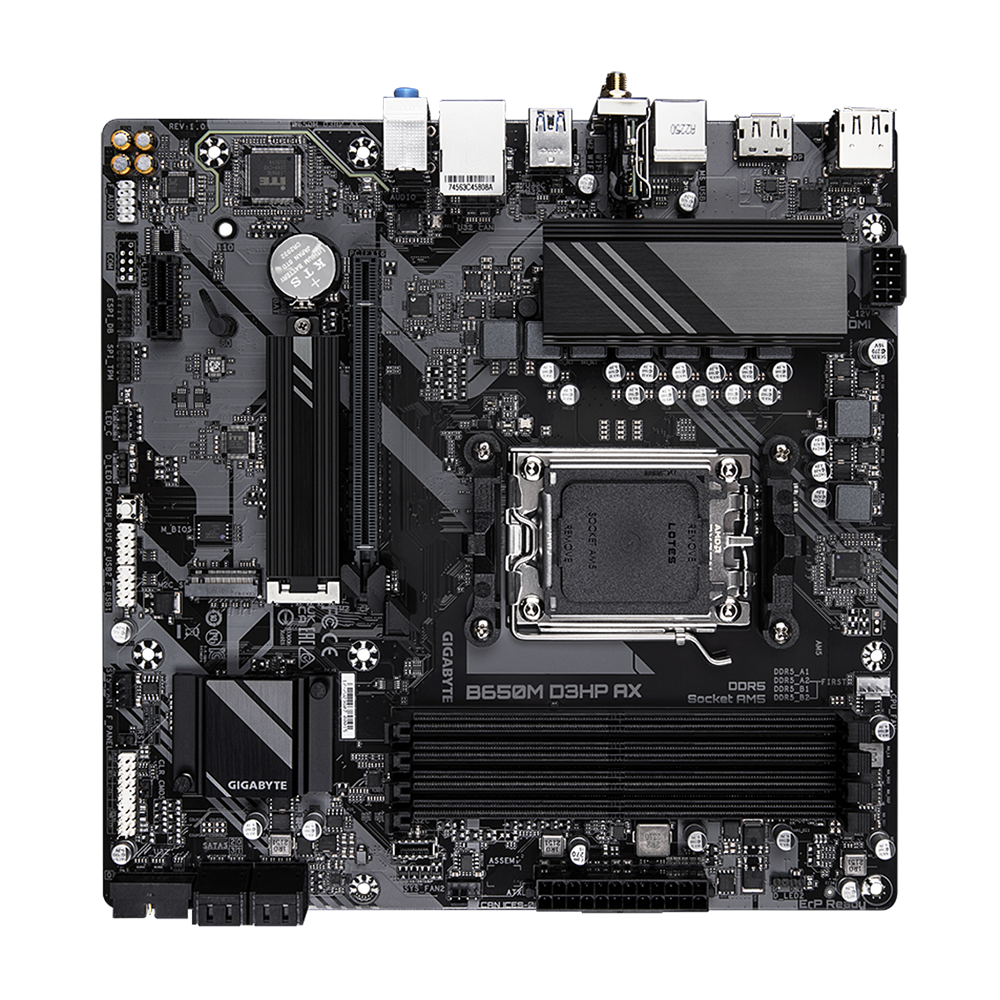 Carte Mère GIGABYTE B650M D3HP AX Pour Socket AMD AM5