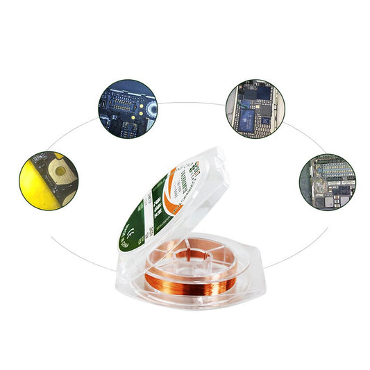 Fil de conducteur 0.02mm pour puce