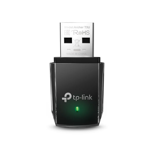 TP-Link Archer T3U Mini Adaptateur WiFi AC1300 MU-MIMO USB 400 Mbit/s - 2,4 GHz 867 Mbit/s - 5 GHz