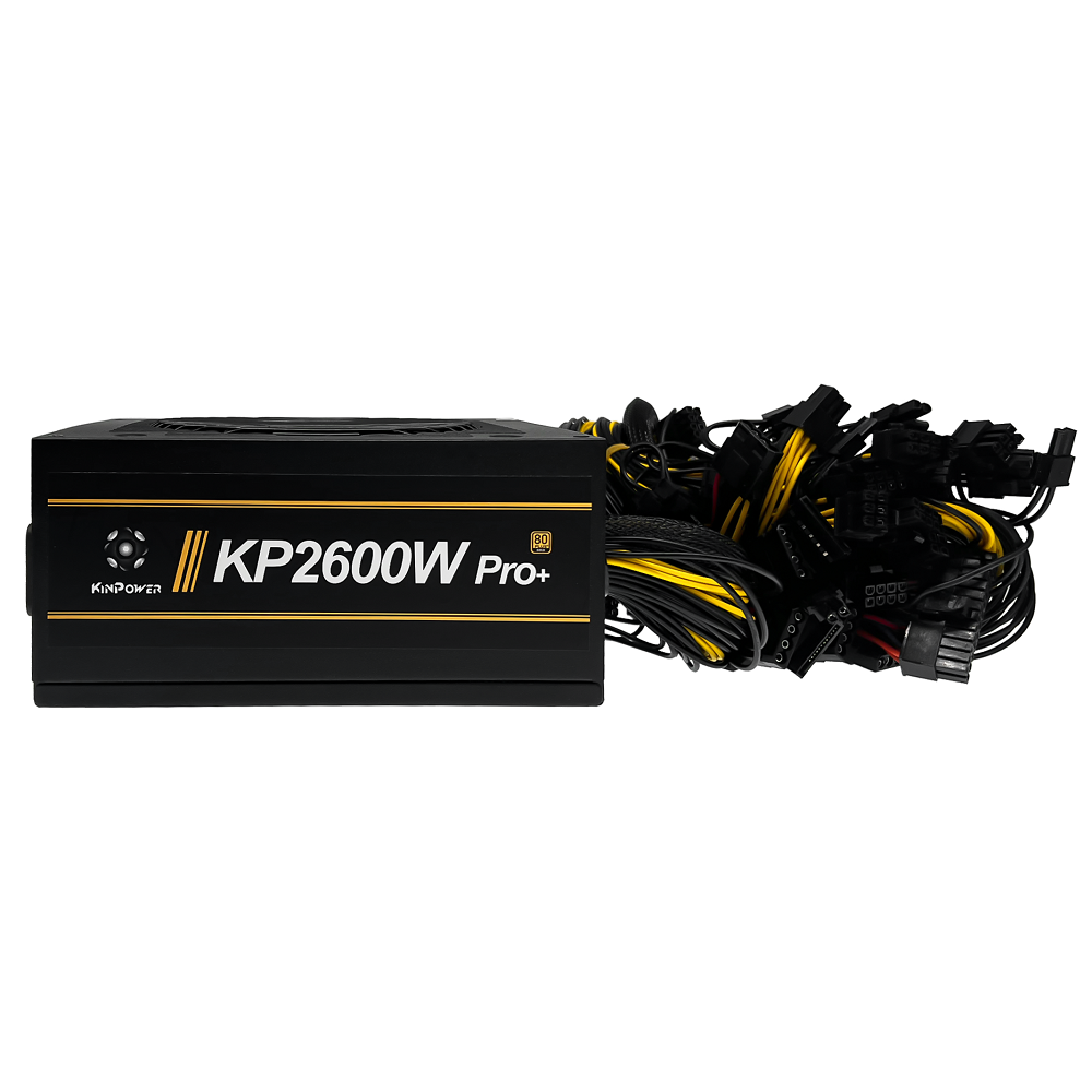 Alimentation Rig Minage ATX 2600W Pro+ 80 Plus Gold