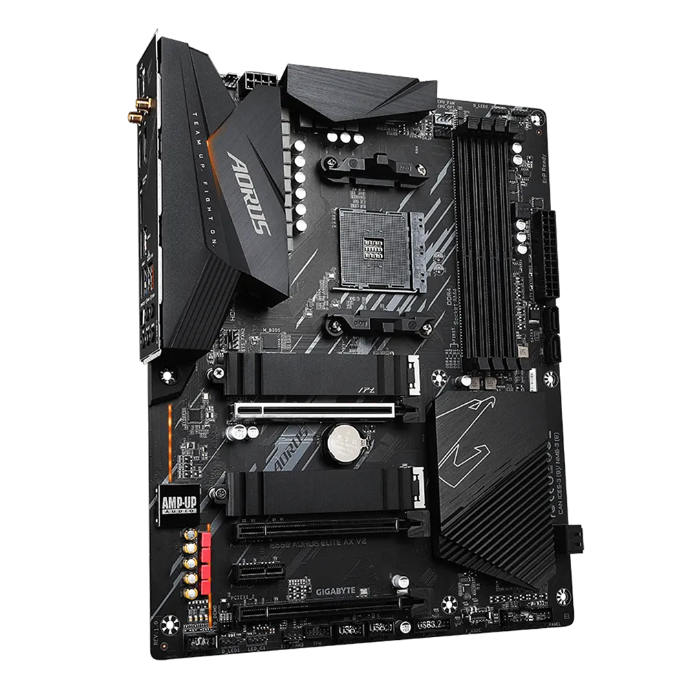 Carte Mère GIGABYTE B550 AORUS ELITE AX V2 Pour Socket AMD AM4