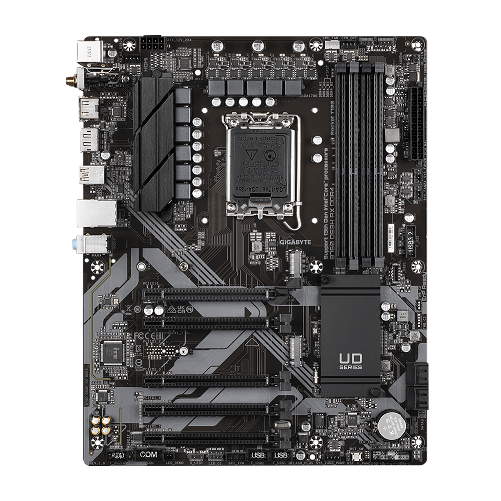 Carte Mère GIGABYTE B760 DS3H AX DDR4 Pour Intel Socket LGA1700