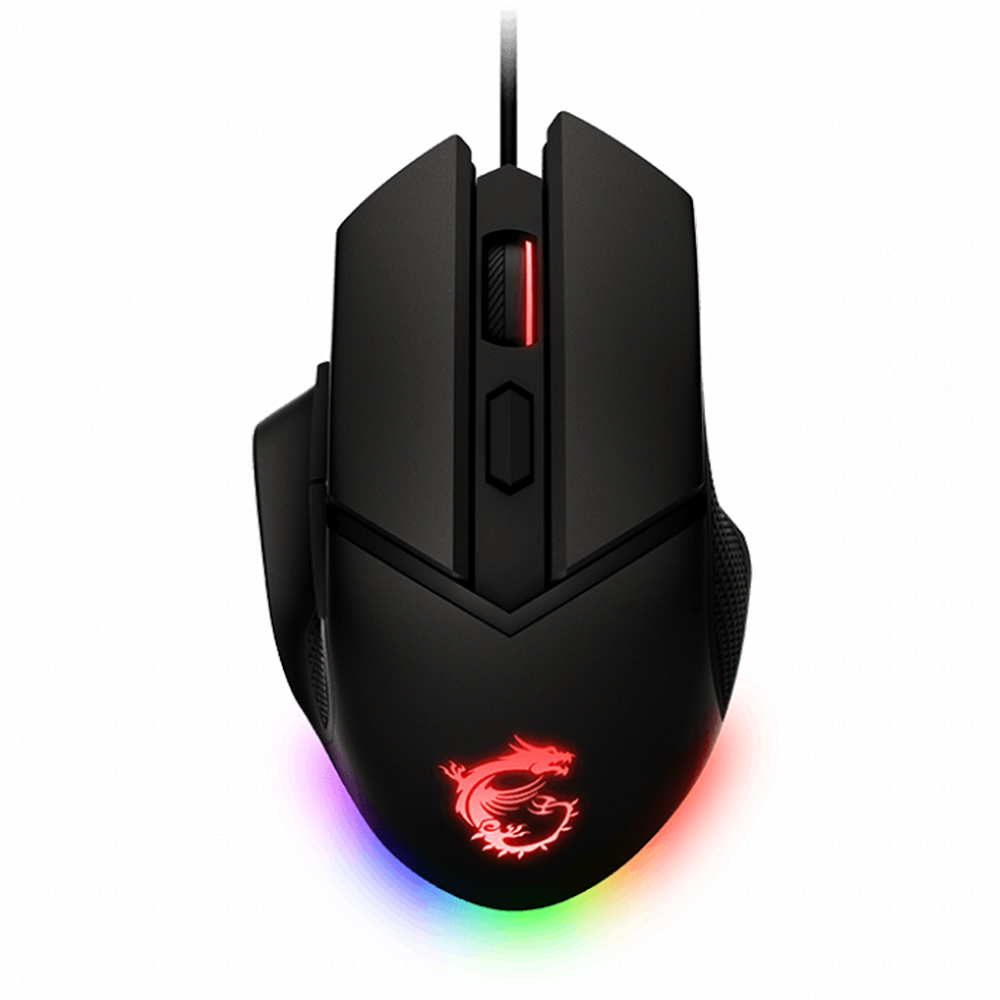 Souris Gamer MSI CLUTCH GM20 Elite avec fil USB 2.0 6400 DPI 6 Boutons