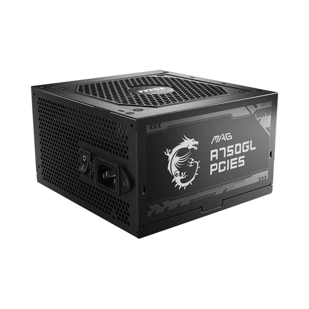 Alimentation ATX 3.0 Modulaire MSI MAG A750GL 750W 80Plus Gold