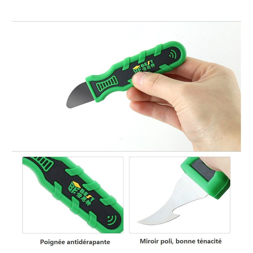 BST-138/139/140 Grattoir de démontage pour Ordinateurs Smartphones et Tablettes