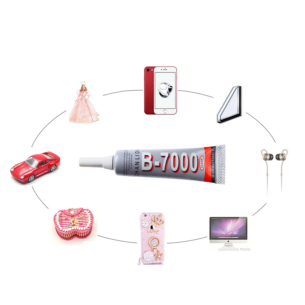 B-7000 Colle adhésif transparent de reparation