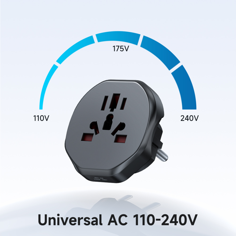 Adaptateur de Voyage Prises Internationnal vers France
