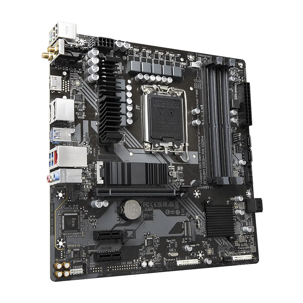 Carte Mère GIGABYTE B760M DS3H AX DDR4 Pour Intel Socket LGA1700