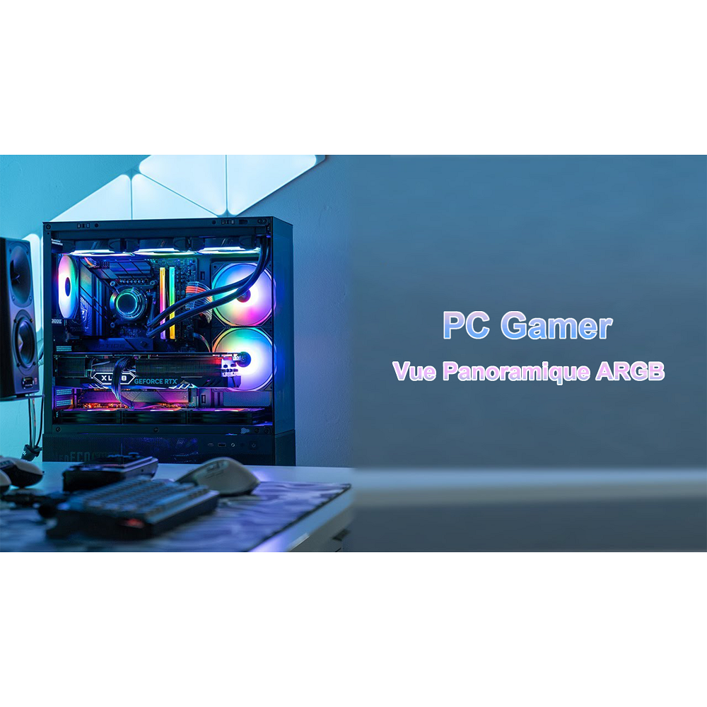 PC Gamer N1 Intel Core i5 14th 14 Cores 20 Threads - 16Go - RTX 5060 - 1TB SSD - Wifi 6E - BT 5.3 - Win 11 Pro