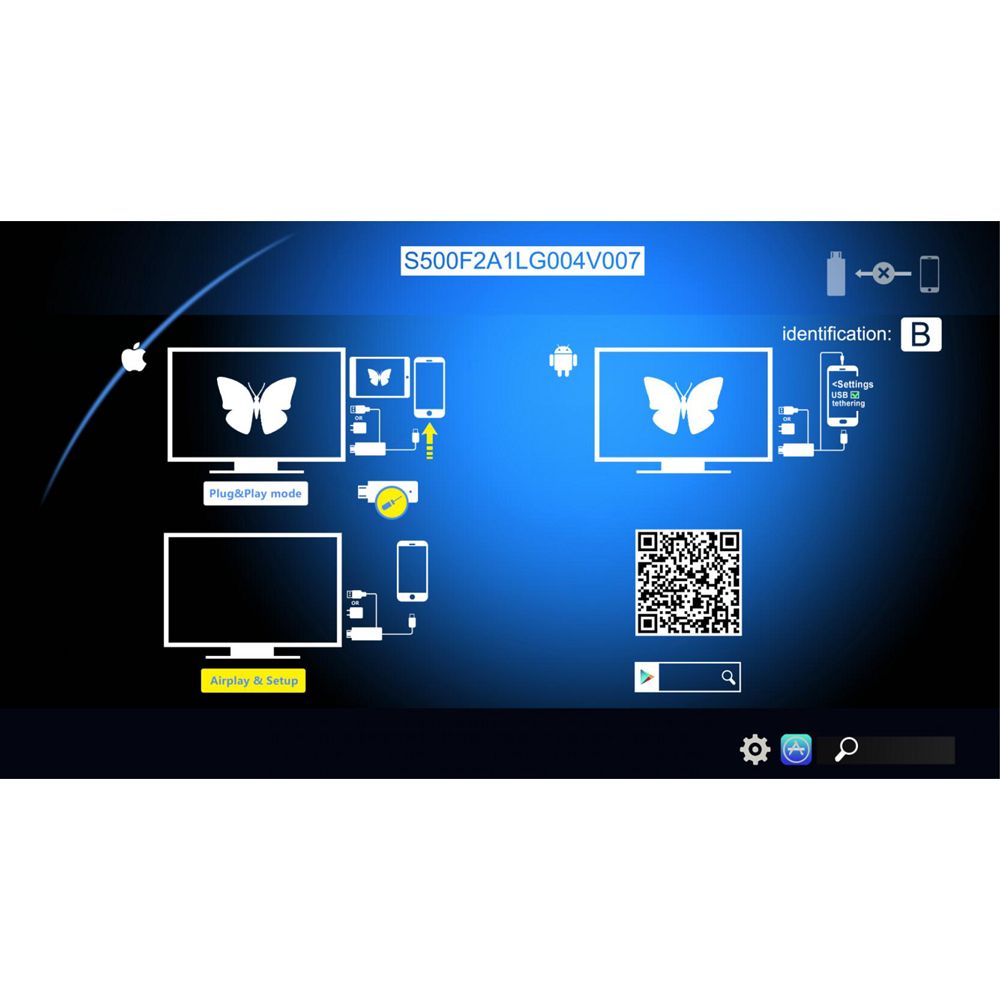 Adaptateur Concentrateur USB A Femelle vers HDMI Full HD 1920 x 1200 à 60Hz 1080P