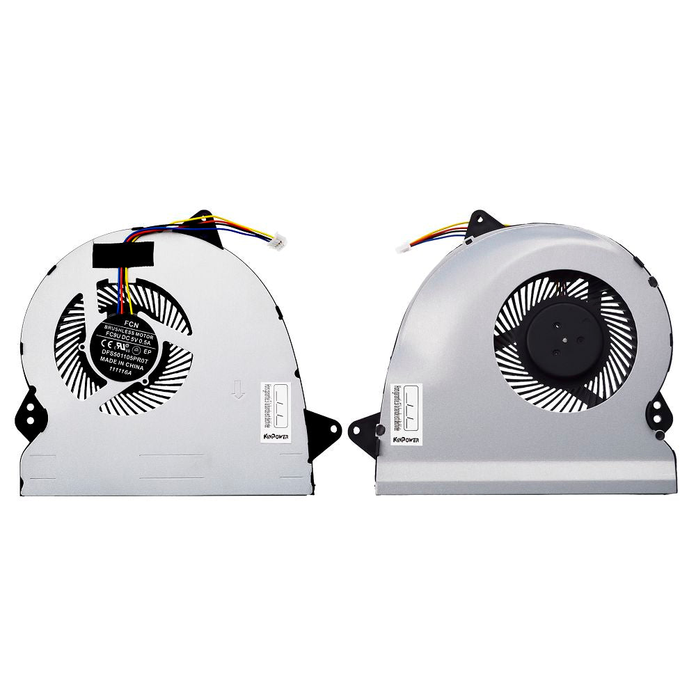 Ventilateur de CPU Fan 4Pin pour Asus GL552JX GL552VL GL552VW GL552VX