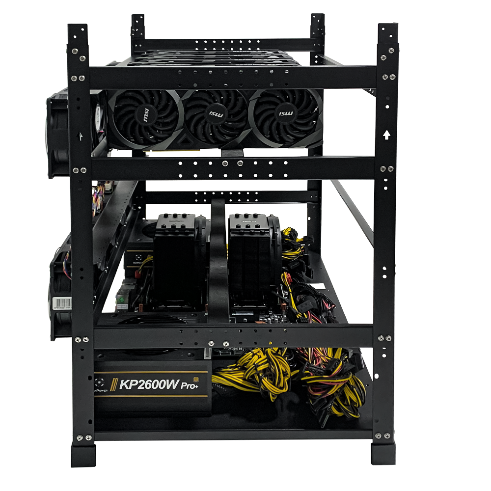 Serveur IA Deep Learning-7 2U - Intel Xeon Scalable Gen 3 64 Cores 128 Threads - 6 GPU RTX 3090 - 512Go RECC - 22TB Stockage