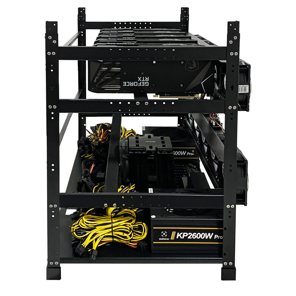 Serveur IA Deep Learning-6 - AMD Entreprise Zen 3 64 Cores 128 Threads - 6 GPU RTX 5080 - 512Go RECC - 22TB Stockage