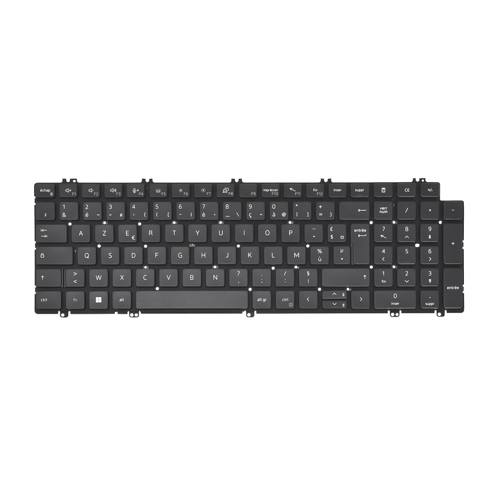Clavier Azerty Français Pour Dell Precision 3560 3561 3570 3571 3581 Rétro-éclairage