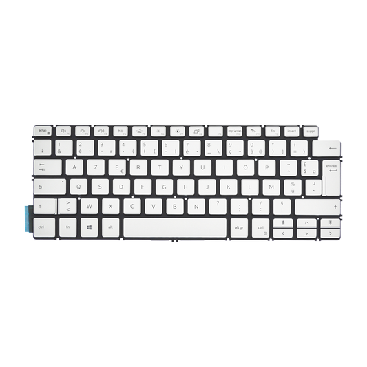 Clavier Azerty Français Pour Dell Inspion 14 5401 Rétro-éclairage
