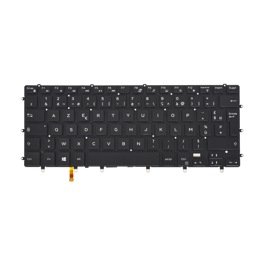 Clavier Azerty Français Pour Dell XPS 15 9570 9575 9580 Rétro-éclairage