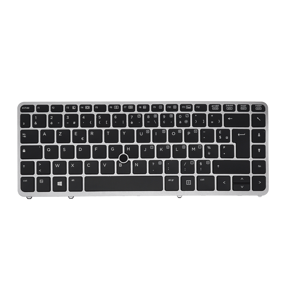 Clavier Azerty Français Compatible Avec HP 840 G2 Rétro-éclairage