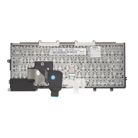 Clavier Azerty Français Compatible avec Lenovo X250 Sans Rétroéclairage