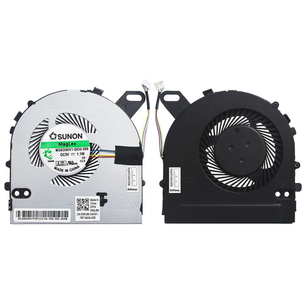 Ventilateur de CPU Fan 4Pin Pour Dell Vostro 5468 5568