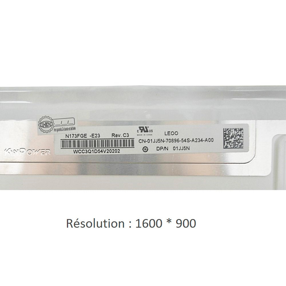 LP173WD1-(TL) (E1) Dalle Ecran 17.3' LED Epais 40 Pin Pour Ordinateur Portable