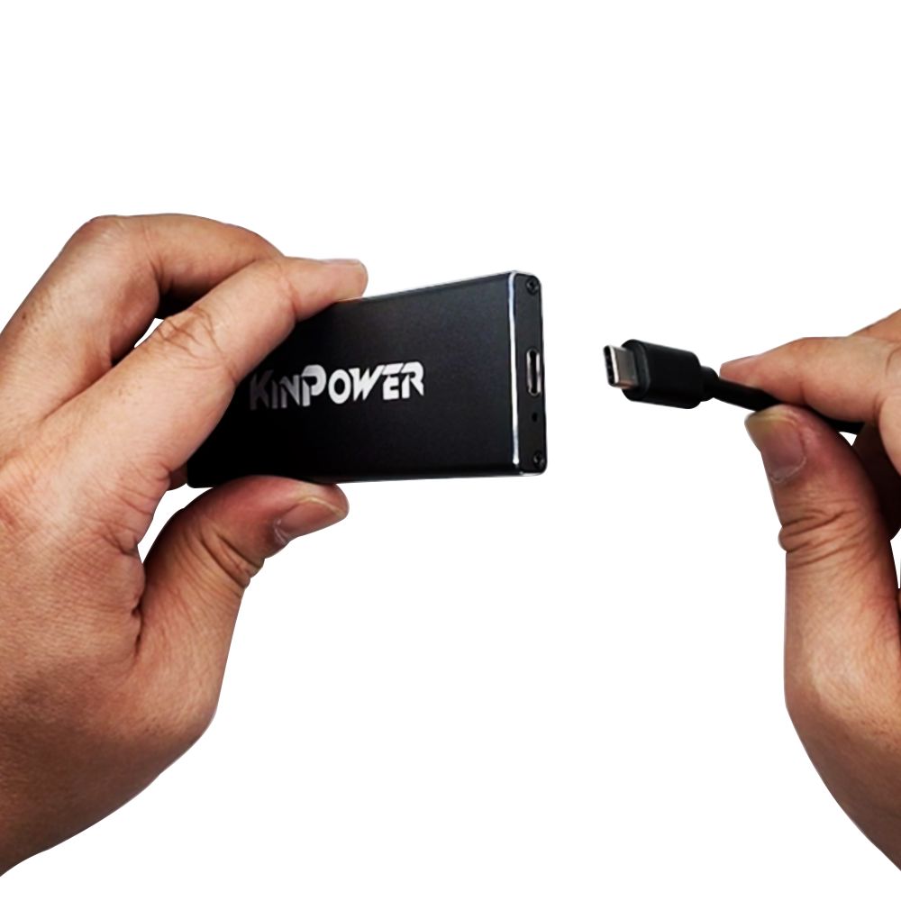 Boîtier externe pour disque dur SSD M.2 Nvme M Key vers USB Type C v3.1