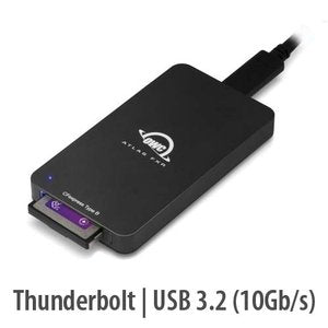 OWC Atlas FXR Thunderbolt (USB-C) + USB 3.2 (10Gb/s) CFexpress 2.0 Type B Card