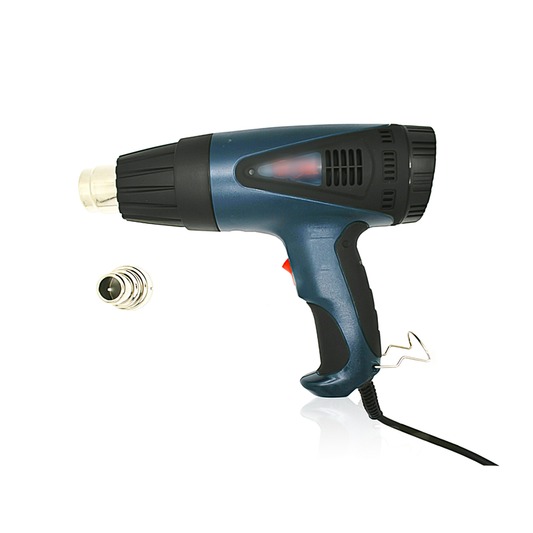Pistolet à air chaud Professional 1600W 60 - 550°C 250 - 500 l / Min