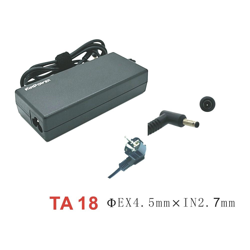 Chargeur Compatible 19.5V-4.62A 90W Pour Ordinateur Portable HP