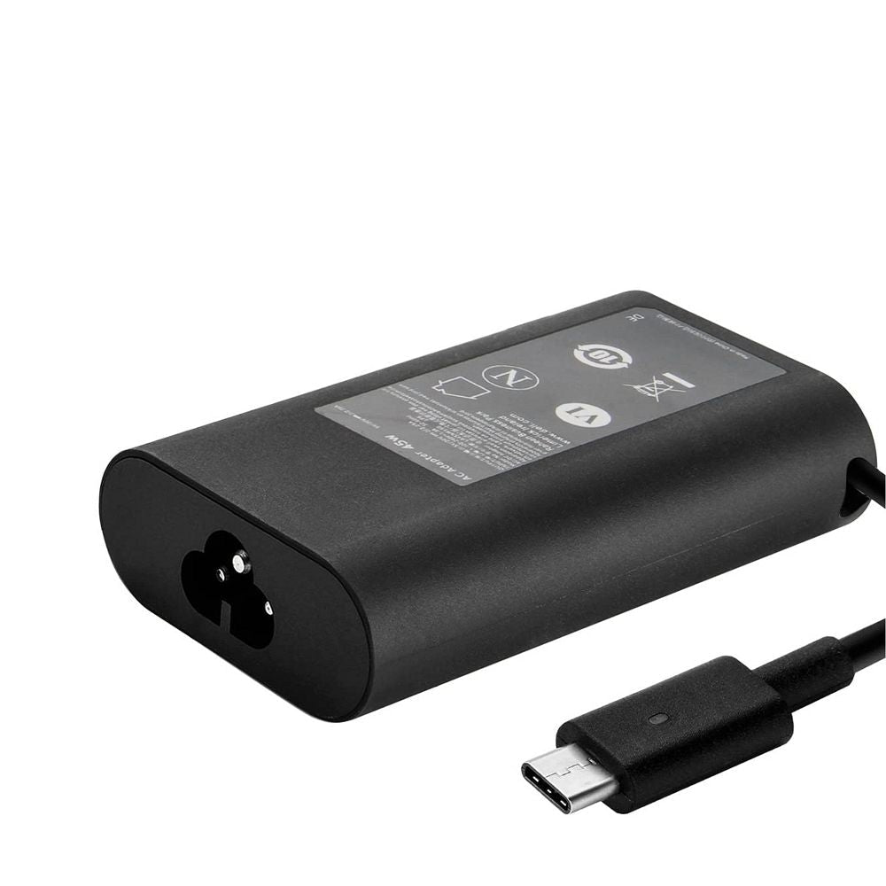 Chargeur Type-C 45W Compatible Pour Ordinateur Portable Dell