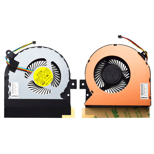 Ventilateur de CPU Fan 4Pin pour Asus G752VL G752VM G752VS G752VSK G752VT G752VY