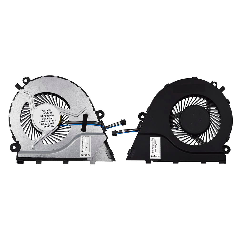Ventilateur de CPU Fan 4Pin pour HP Omen 17-W Series