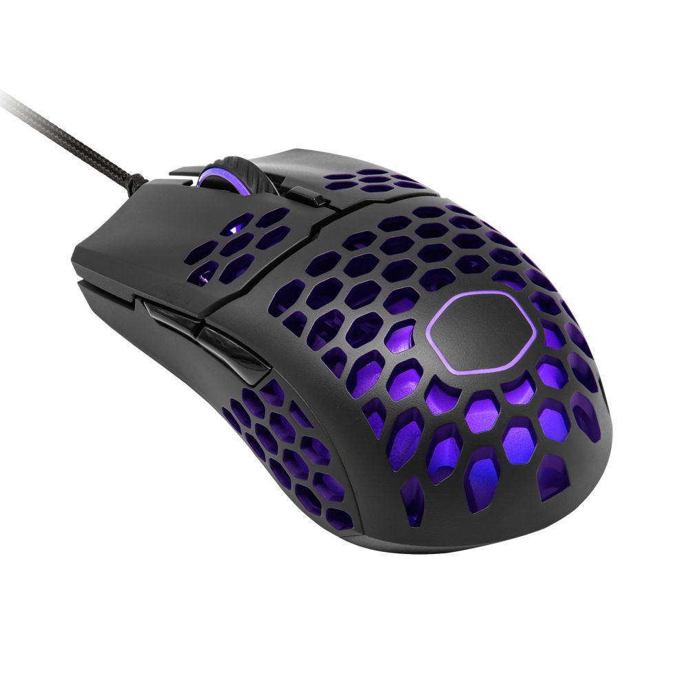 Souris Gamer Cooler Master MM711 RGB avec fil USB 2.0 16000 DPI 6 Boutons