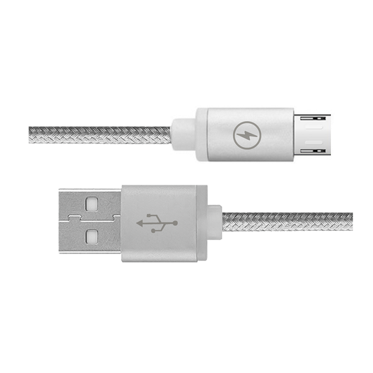 Kinpower Câble Micro USB Mâle vers USB A Mâle 5V-2.4A 12W QC 1.2M