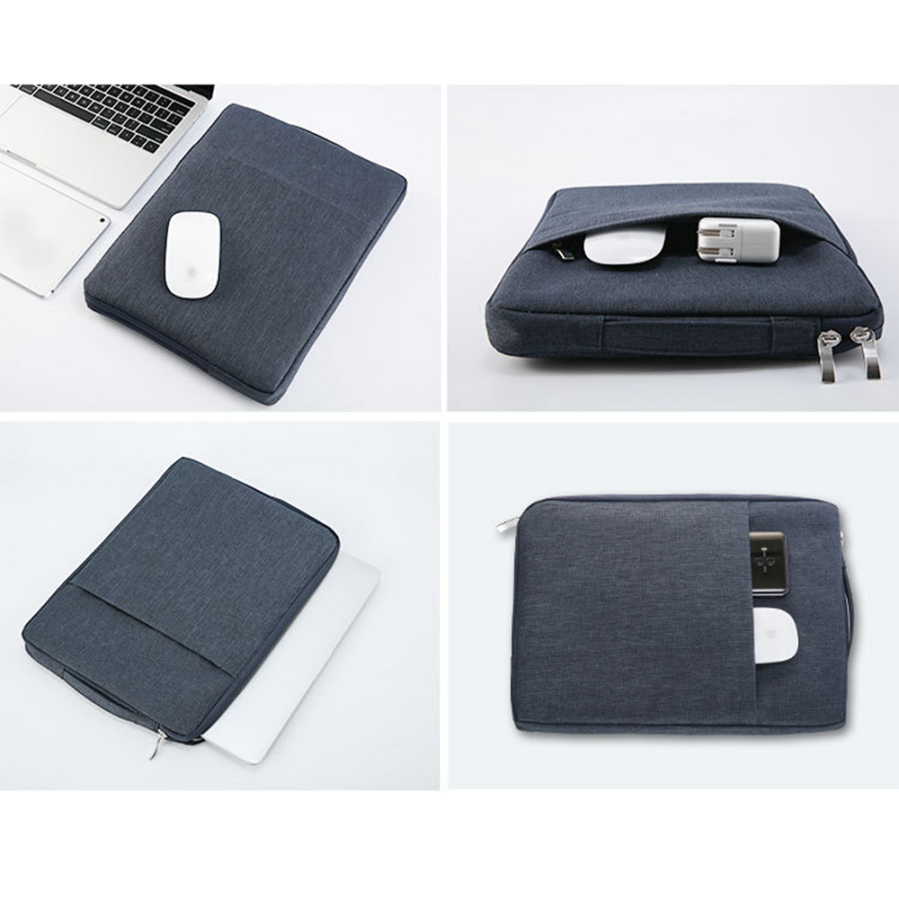 Housse doublure douce résistant à l'humidité pour Ordinateur Portable 11.6 13.3 15.6 pouces avec Poignée