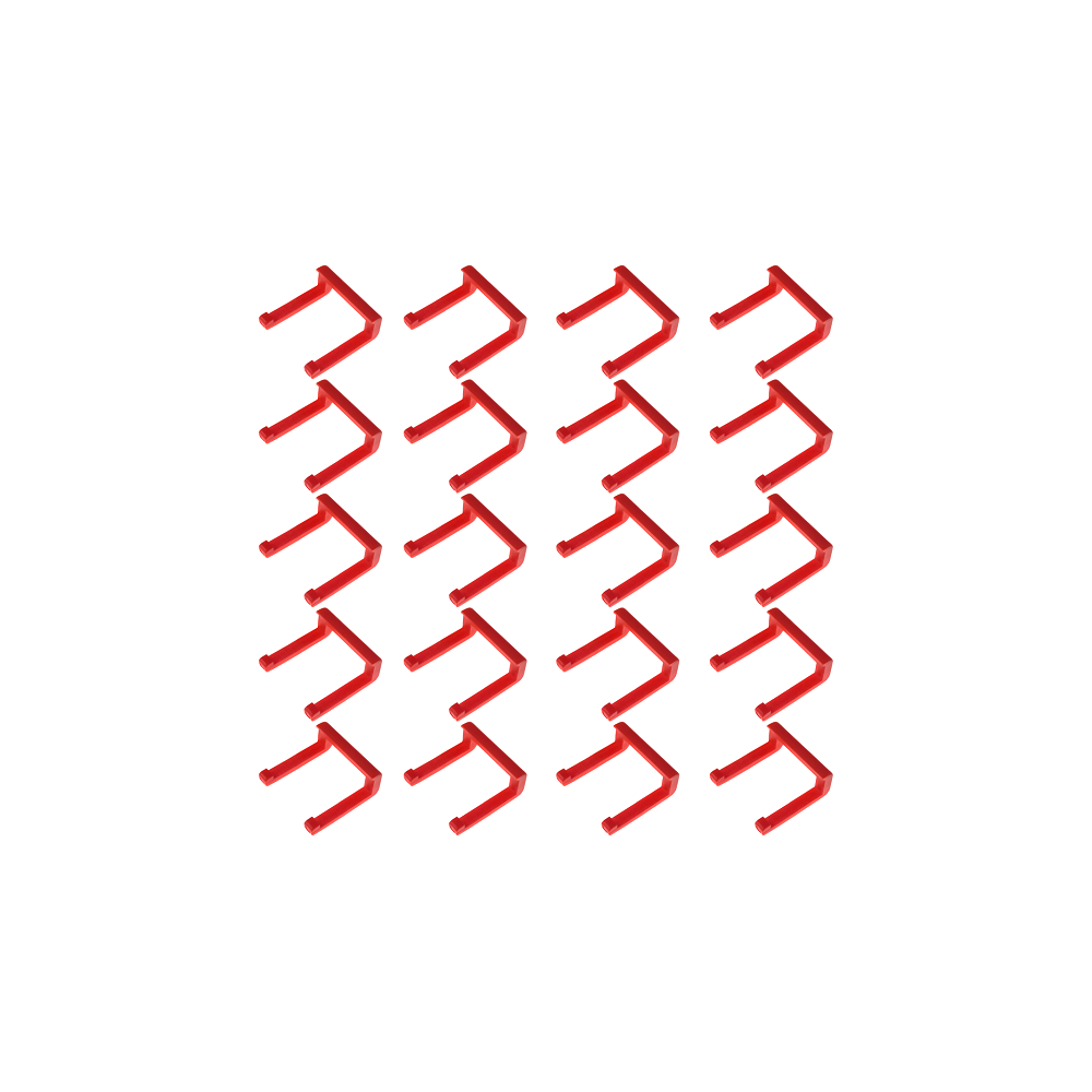 Lot de 20P Clip de verrouillage PCIe Riser 1x