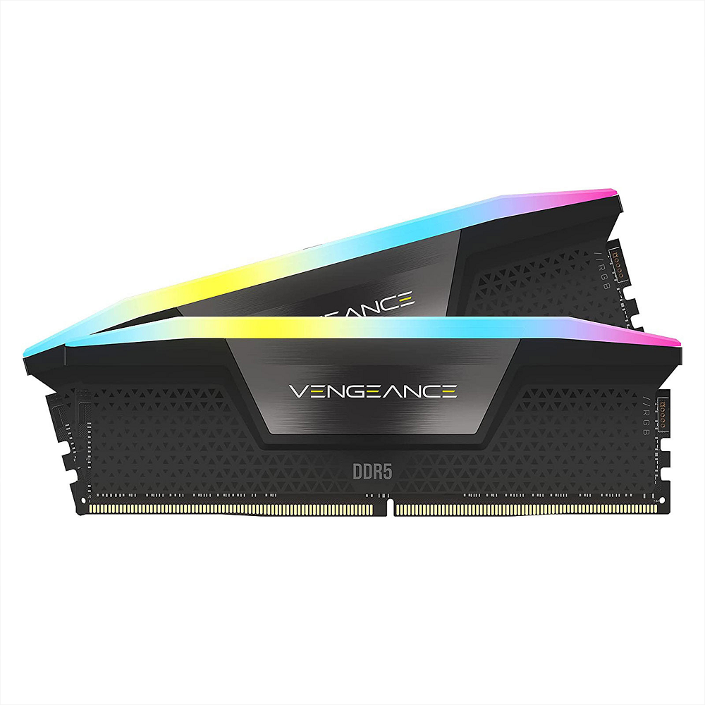 Mémoire Corsair Vengeance RGB 32GB ( 2 x 16GB ) DDR5 6000MHz 1.35v - Noir