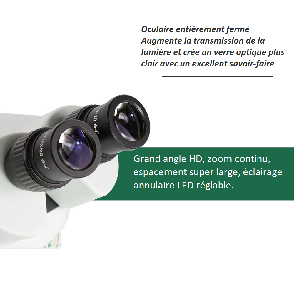 BST-X6 Caméra de microscope trinoculaire pour réparer la carte mère