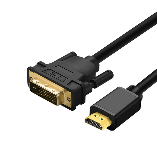 Kinpower Câble HDMI DVI-D Mâle Mâle 1.8M 1920 x 1200 1080P Full HD