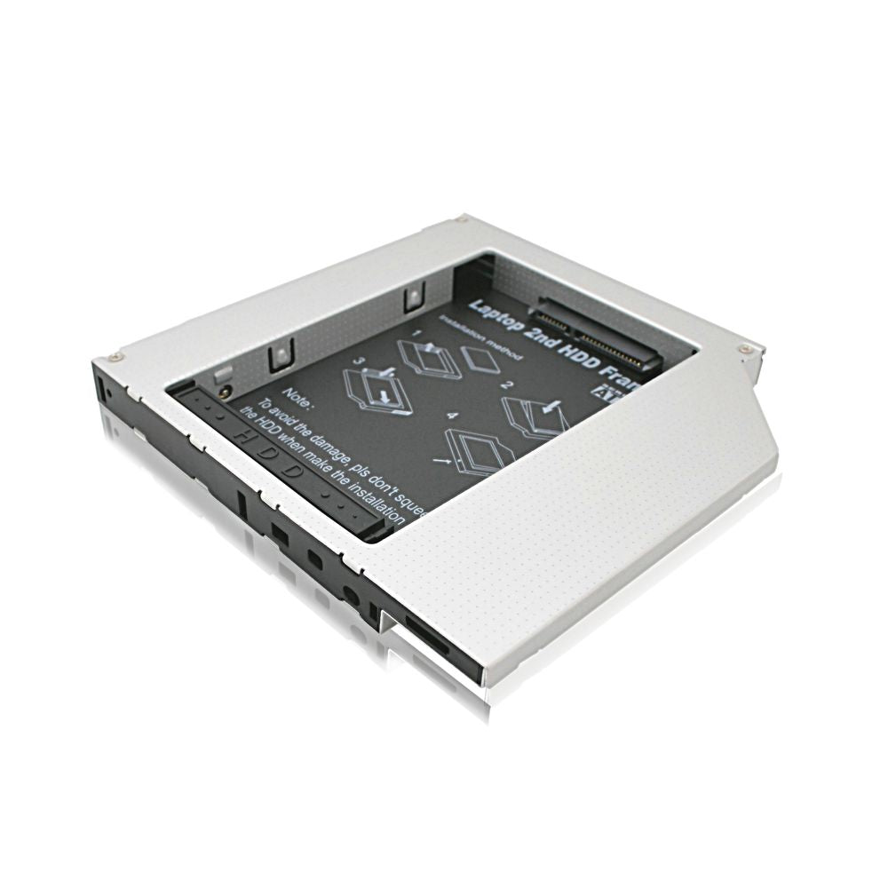 Kinpower Caddy Lecteur DVD Interne Pour Disque Dur 2.5" SATA