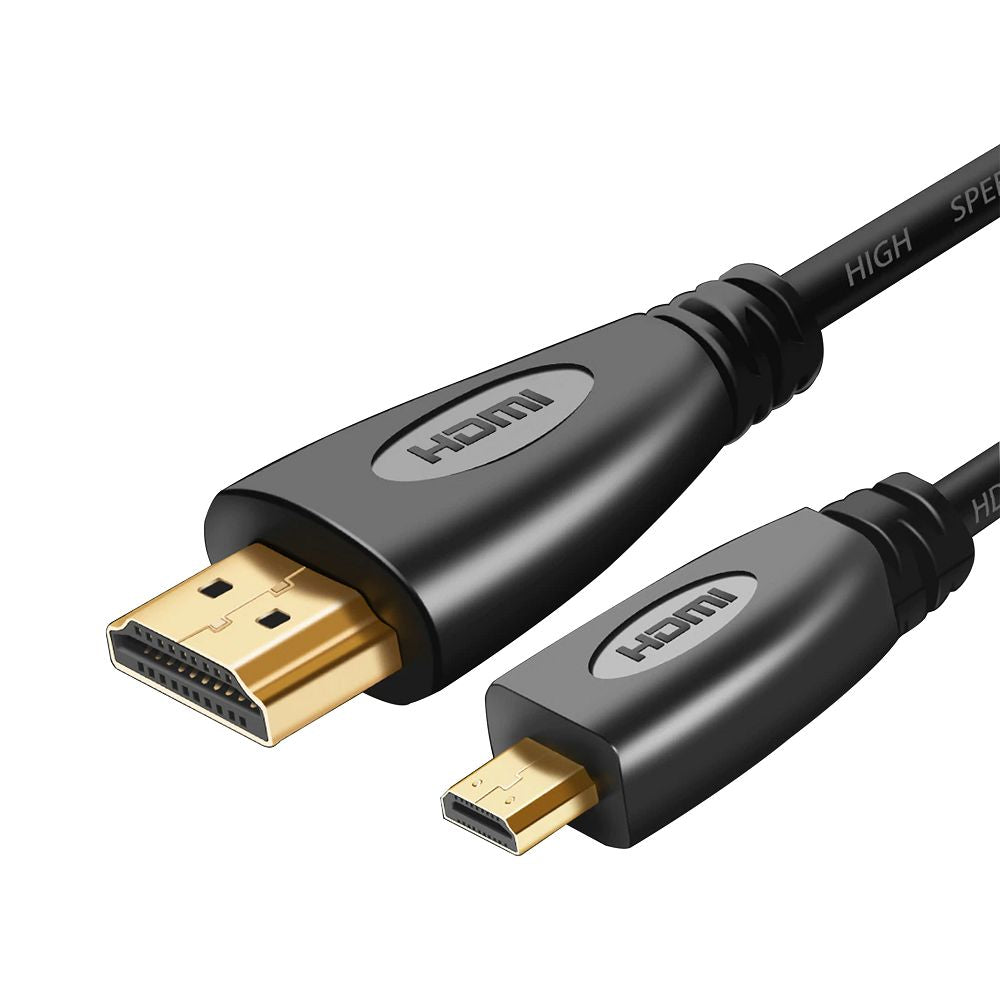 Kinpower Câble HDMI Micro HDMI Mâle Mâle 1.8M 3840 x 2160 1080P UHD Hight Speed