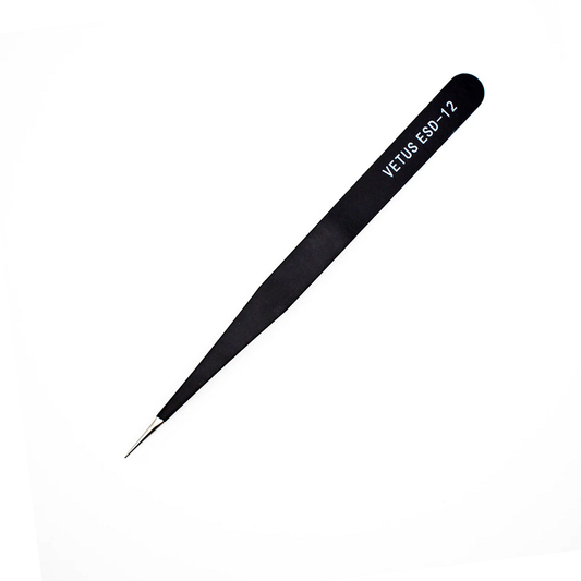 ESD-12 Pince à épiler en acier inoxydable
