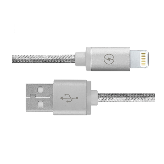 Kinpower Câble USB Lightning Mâle vers USB A Mâle 5V-2.4A 12W PD 1.2M