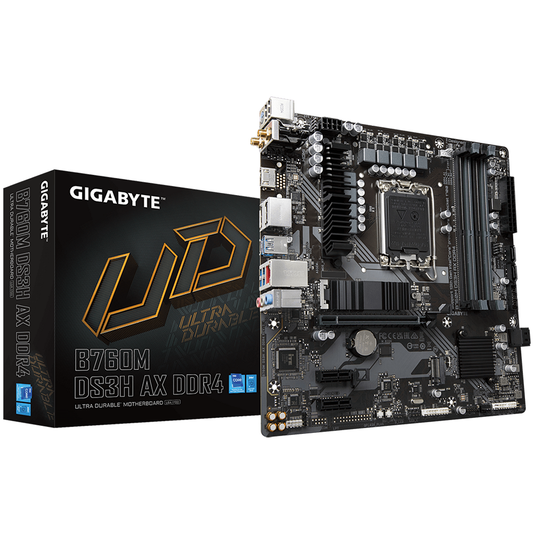 Carte Mère GIGABYTE B760M DS3H AX DDR4 Pour Intel Socket LGA1700