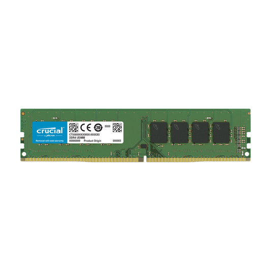 Mémoire Udimm Crucial 8GB DDR4 3200MHz 1.2v