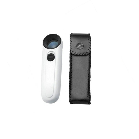MG6B-1B Loupe à main LED 40 fois éclairage HD