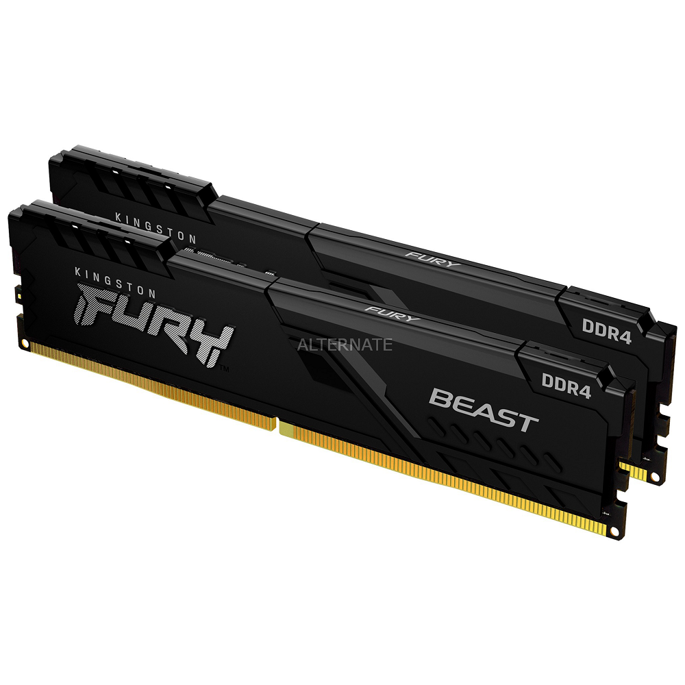Mémoire KINGSTON FURY 16GB ( 2 x 8GB ) DDR4 3200MHz 1.35v