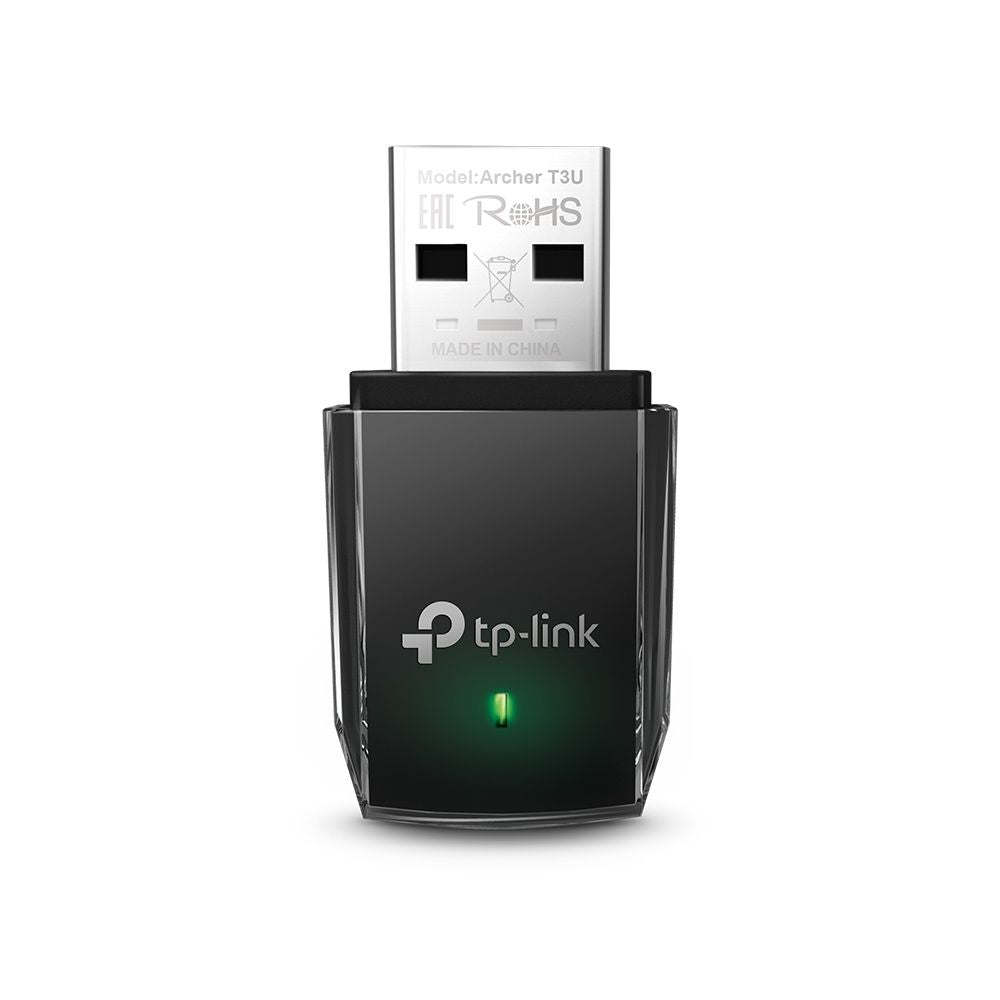 TP-Link Archer T3U Mini Adaptateur WiFi AC1300 MU-MIMO USB 400 Mbit/s - 2,4 GHz 867 Mbit/s - 5 GHz