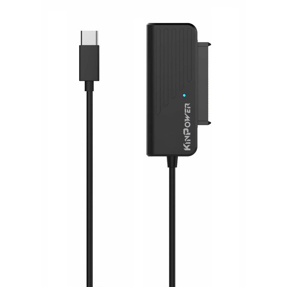 Kinpower Adaptateur USB Type C vers SATA 2.5" HDD auto-alimenté